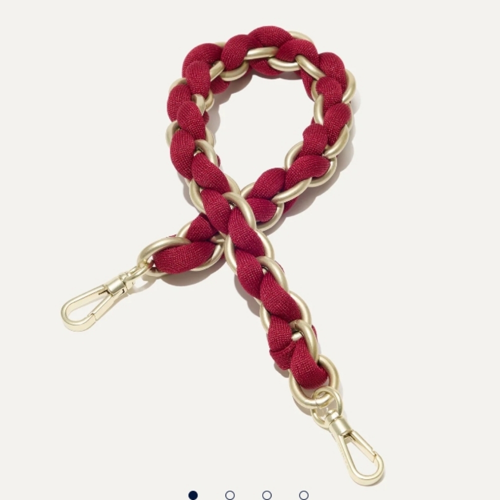 The Shoulder Strap in Cranberry Chain Rothys